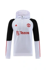 Manchester United 23/24 Half-Zip Hoodie and Pants Set