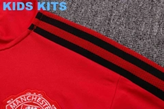 Kids Manchester United 22/23 Half-Zip Training Sweatshirt and Pants Set E630