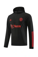 Manchester United 23/24 Half-Zip Hoodie and Pants Set