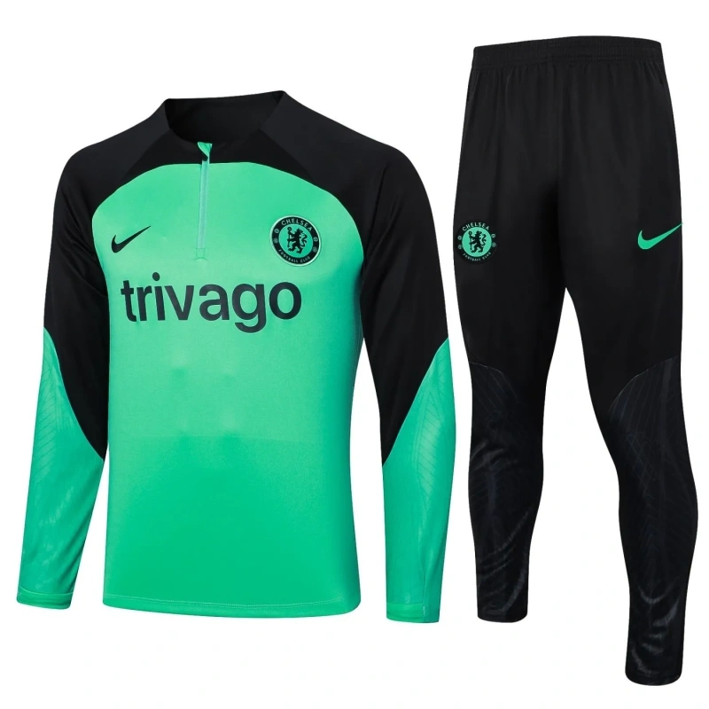 Chelsea 23/24 Half-Zip Training Top and Pants Set B777