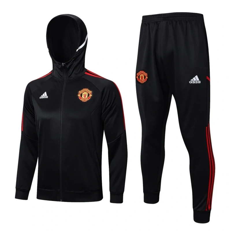 Manchester United 22/23 Full-Zip Hoodie and Pants Set F436