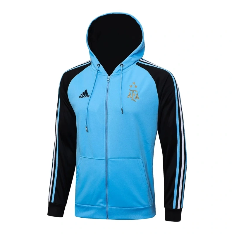 Argentina 22/23 Full-Zip Hoodie and Pants Set -3 Stars (F441)