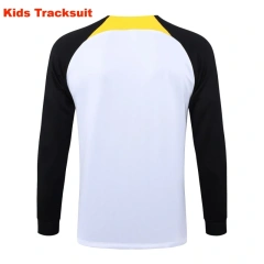 Kids Chelsea 23/24 Training Jacket and Pants Set White E740