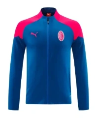 AC Milan 24/25 Full-Zip Team Track Jacket Blue