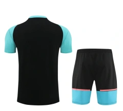 Manchester City 24/25 Team Shirt and Shorts Set Black