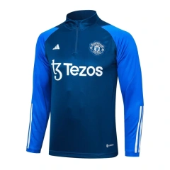 Manchester United 23/24 Half-Zip Training Top and Pants Set B703