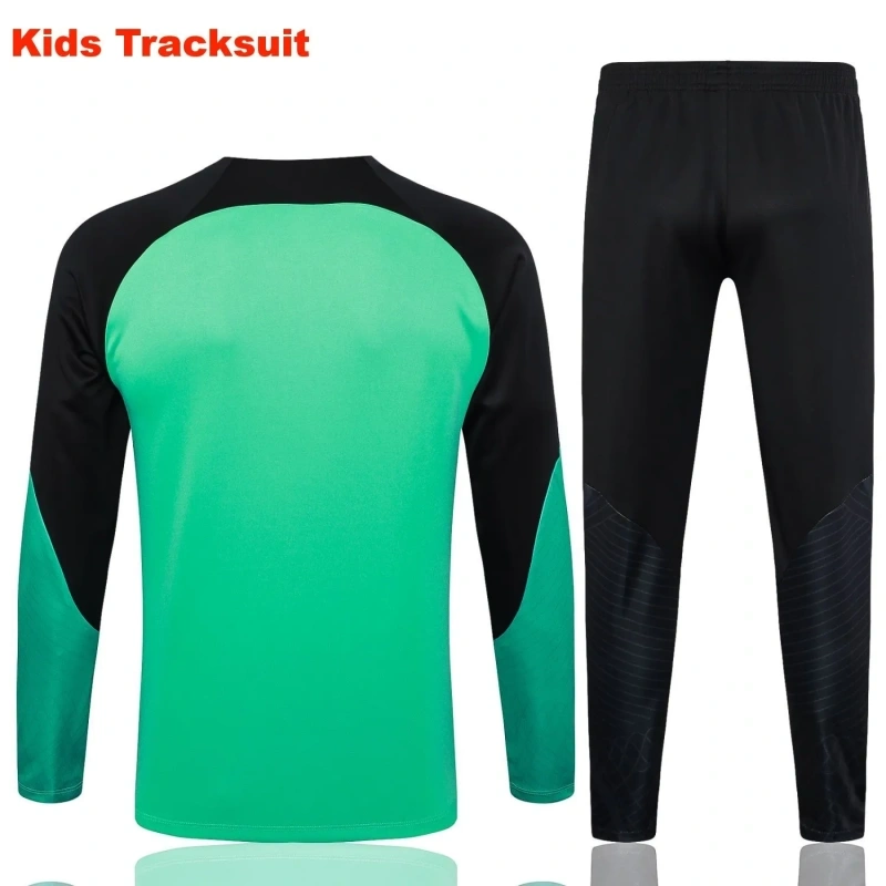 Kids Chelsea 23/24 Half-Zip Training Sweatshirt and Pants Set E777