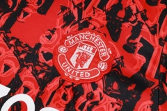 Manchester United 23/24 Training Shirt and Shorts Set D936