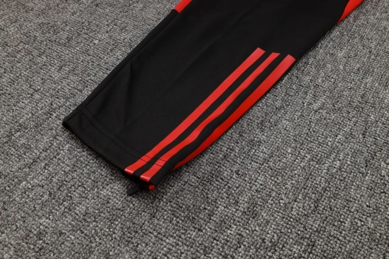 Manchester United 23/24 Half-Zip Training Top and Pants Set Red B741 - PM