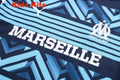 Kids Olympique Marseille 22/23 Training Shirt and Pants Set E666