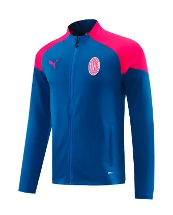 AC Milan 24/25 Full-Zip Team Track Jacket Blue