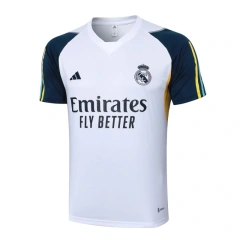 Real Madrid 23/24 Training Shirt and Pants Set White C1072