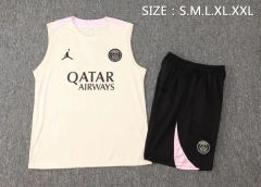 PSG 24/25 Sleeveless Jersey and Shorts Set D1035