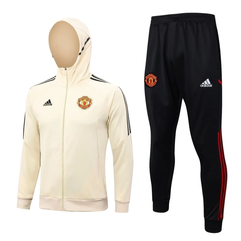 Manchester United 23/24 Full-Zip Hoodie and Pants Set F445