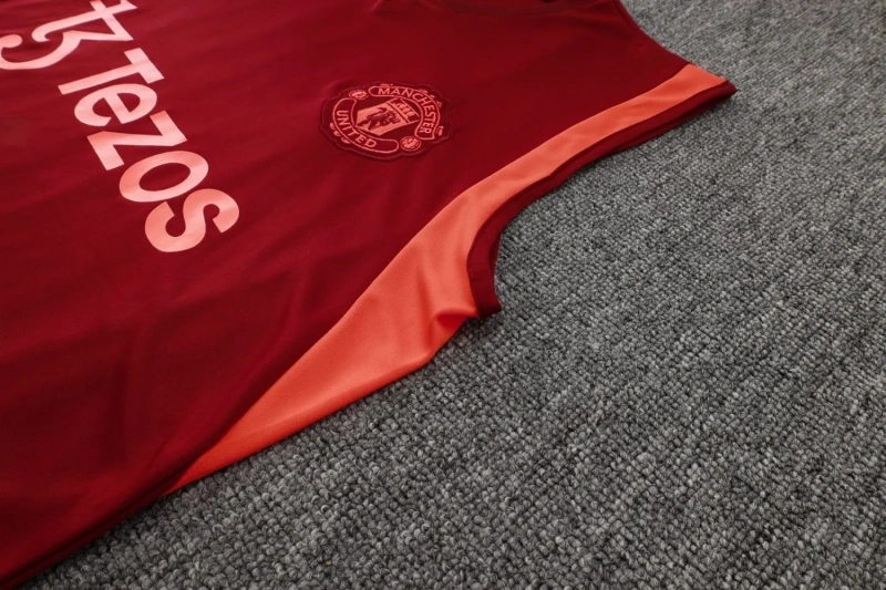 Manchester United 23/24 Sleeveless Jersey and Shorts Set D957