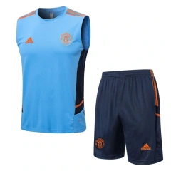 Manchester United 22/23 Sleeveless Jersey and Shorts Set D760