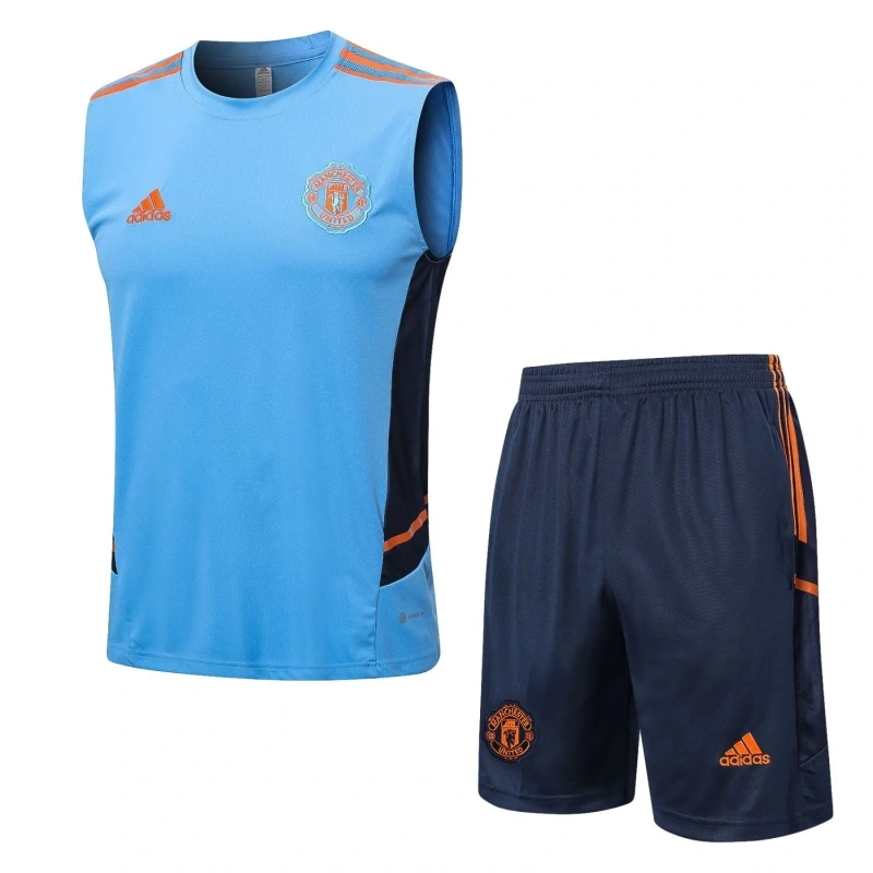 Manchester United 22/23 Sleeveless Jersey and Shorts Set D760