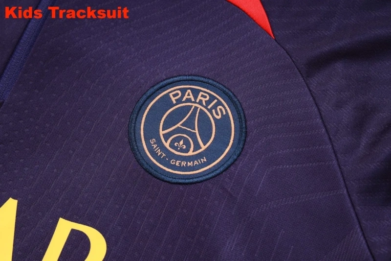 Kids PSG 23/24 Half-Zip Training Sweatshirt and Pants Set E694