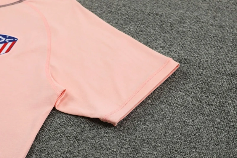 Atletico Madrid 24/25 Team Shirt and Shorts Set Pink