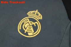 Kids Real Madrid 23/24 Half-Zip Training Sweatshirt and Pants Set E786