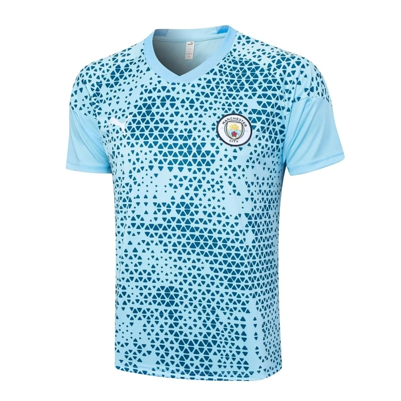 Manchester City 23/24 Training Shirt and Shorts Set D925