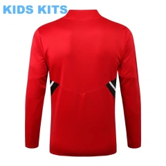 Kids Manchester United 22/23 Half-Zip Training Sweatshirt and Pants Set E630