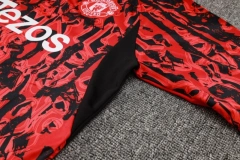 Manchester United 23/24 Half-Zip Training Top and Pants Set Red B741 - PM