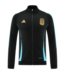 Argentina 2024 Full-Zip Team Track Jacket Black