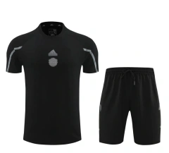 Manchester United 24/25 Team Shirt and Shorts Set Black