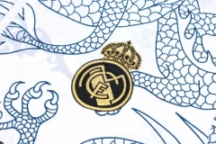 Real Madrid 23/24 Half-Zip Training Top and Pants Set White B768 - PM