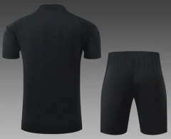 AC Milan 24/25 Training Shirt and Shorts Set Black