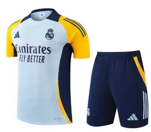 Real Madrid 24/25 Training Shirt and Shorts Set