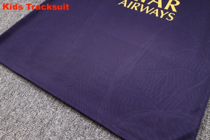 Kids PSG 23/24 Half-Zip Training Sweatshirt and Pants Set E694