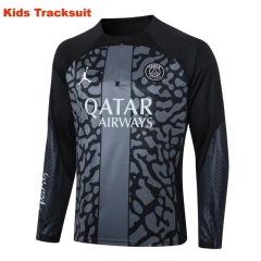 Kids PSG 23/24 Half-Zip Training Sweatshirt and Pants Set E750