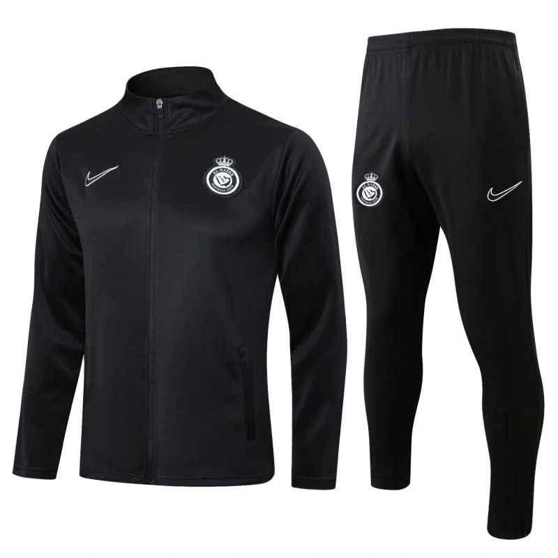 Al-Nassr FC 24/25 Training Jacket and Pants Set Black A717