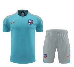 Atletico Madrid 24/25 Training Shirt and Shorts Set Blue