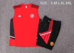 Manchester United 22/23 Sleeveless Jersey and Shorts Set D707