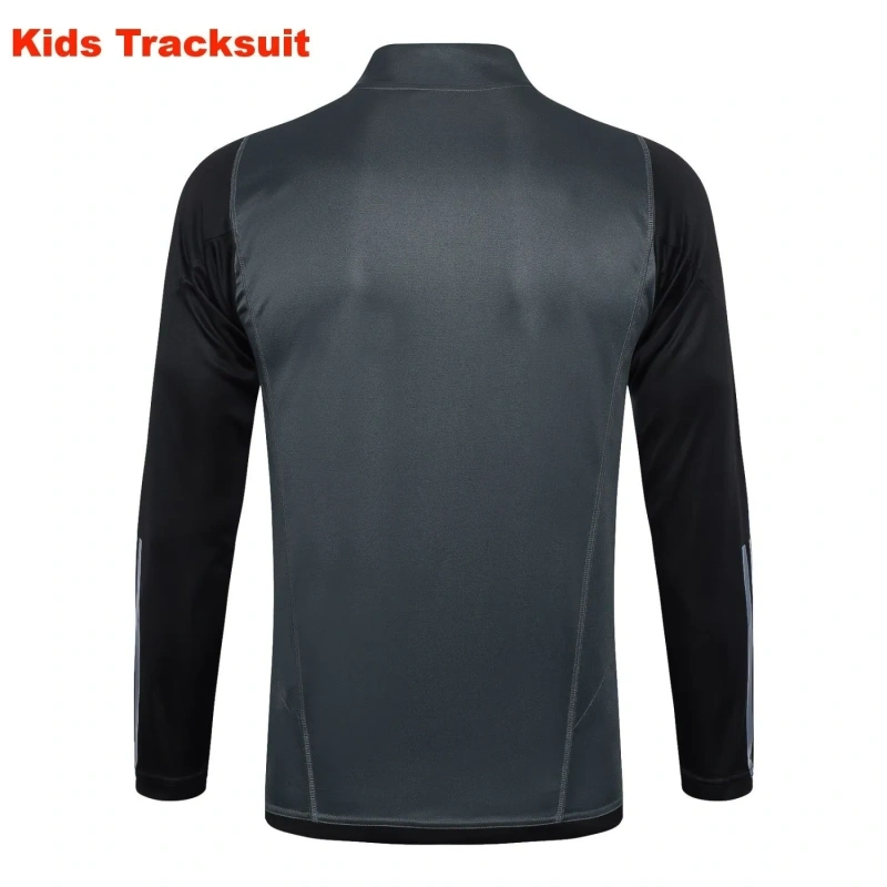 Kids Real Madrid 23/24 Half-Zip Training Sweatshirt and Pants Set E749