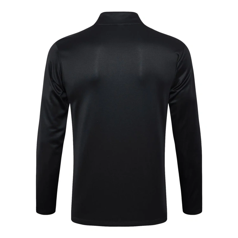 Al-Nassr FC 24/25 Half-Zip Training Top and Pants Set Black B791