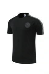Manchester United 22/23 Training Shirt and Shorts Set Black