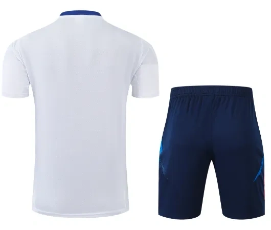Italy 24/25 Training Shirt and Shorts Set White