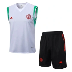 Manchester United 23/24 Sleeveless Jersey and Shorts Set D824