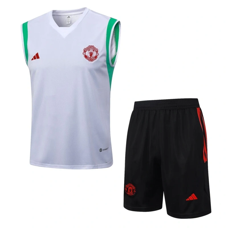 Manchester United 23/24 Sleeveless Jersey and Shorts Set D824