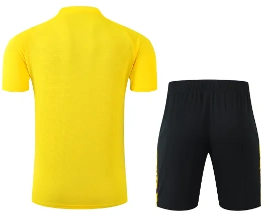 Borussia Dortmund 24/25 Training Shirt and Shorts Set Yellow