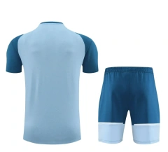 Manchester City 24/25 Team Shirt and Shorts Set Blue