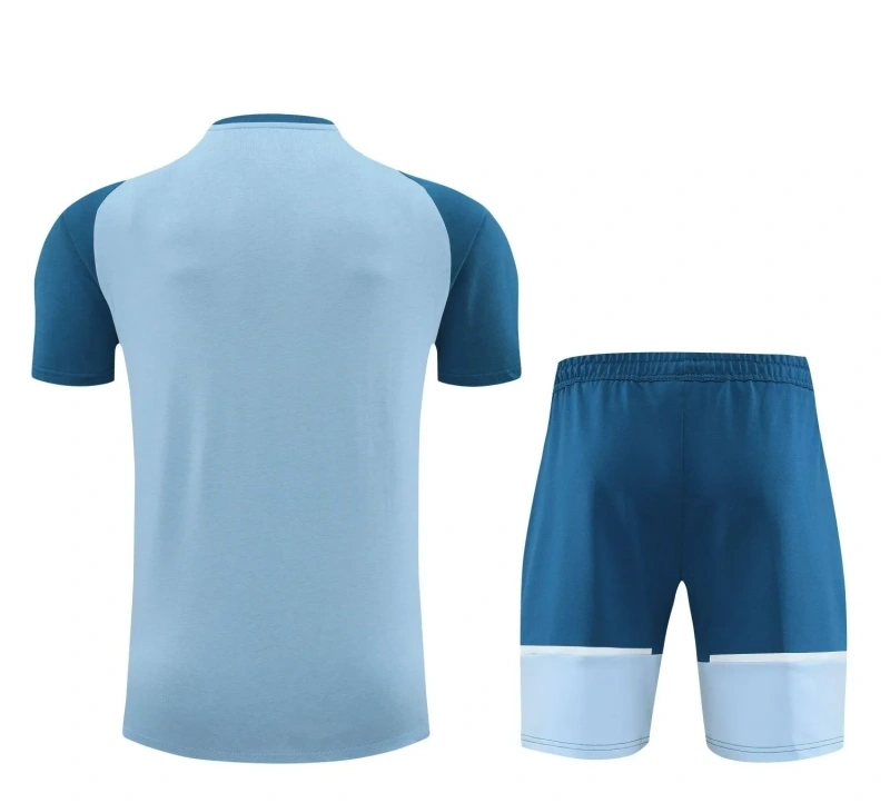 Manchester City 24/25 Team Shirt and Shorts Set Blue