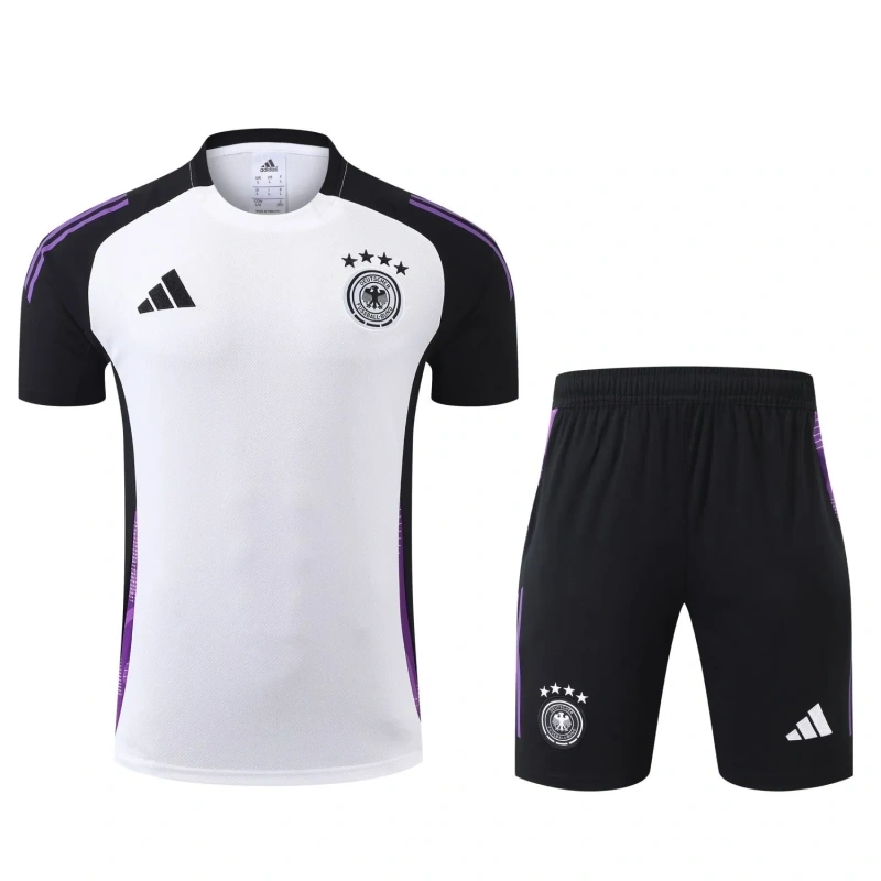 Germany 2024 Training Shirt and Shorts Set White