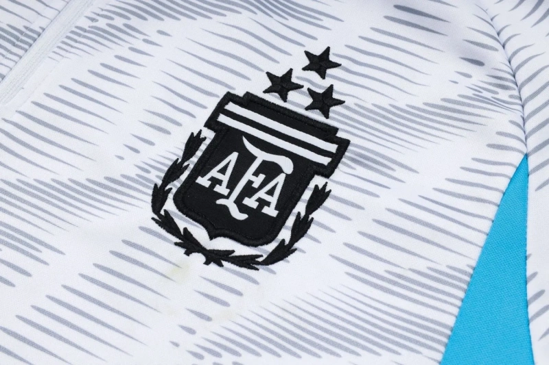 Argentina 23/24 Half-Zip Training Top and Pants Set -3 Stars (B763 - PM)