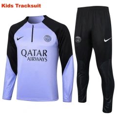 Kids PSG 23/24 Half-Zip Training Sweatshirt and Pants Set E770