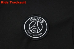 Kids PSG 23/24 Half-Zip Training Sweatshirt and Pants Set Black E778